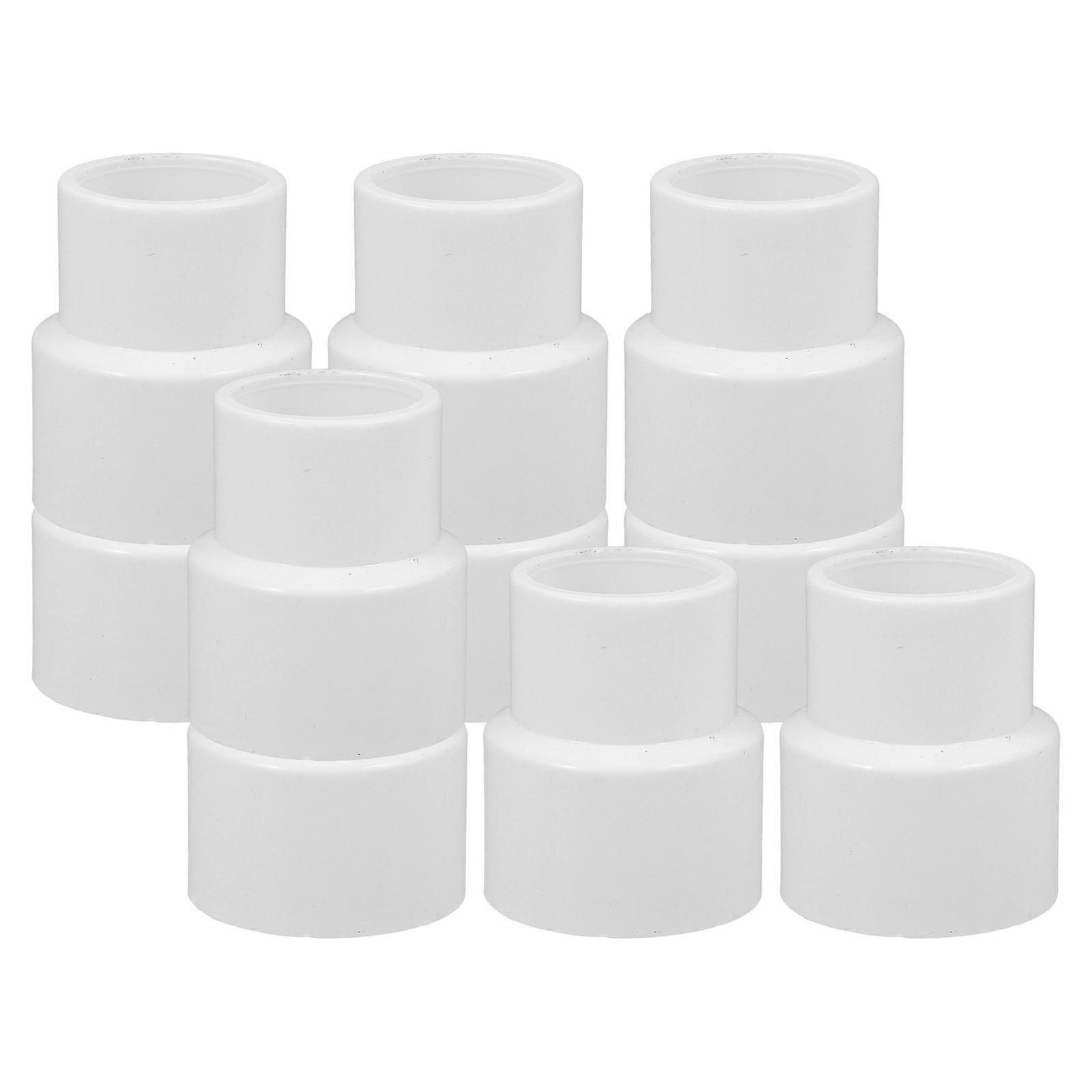 PVC Hose Adapter Connectors For Garden Water Pipes 50 Pcs Durable Reusable Waterproof Connection Accessories