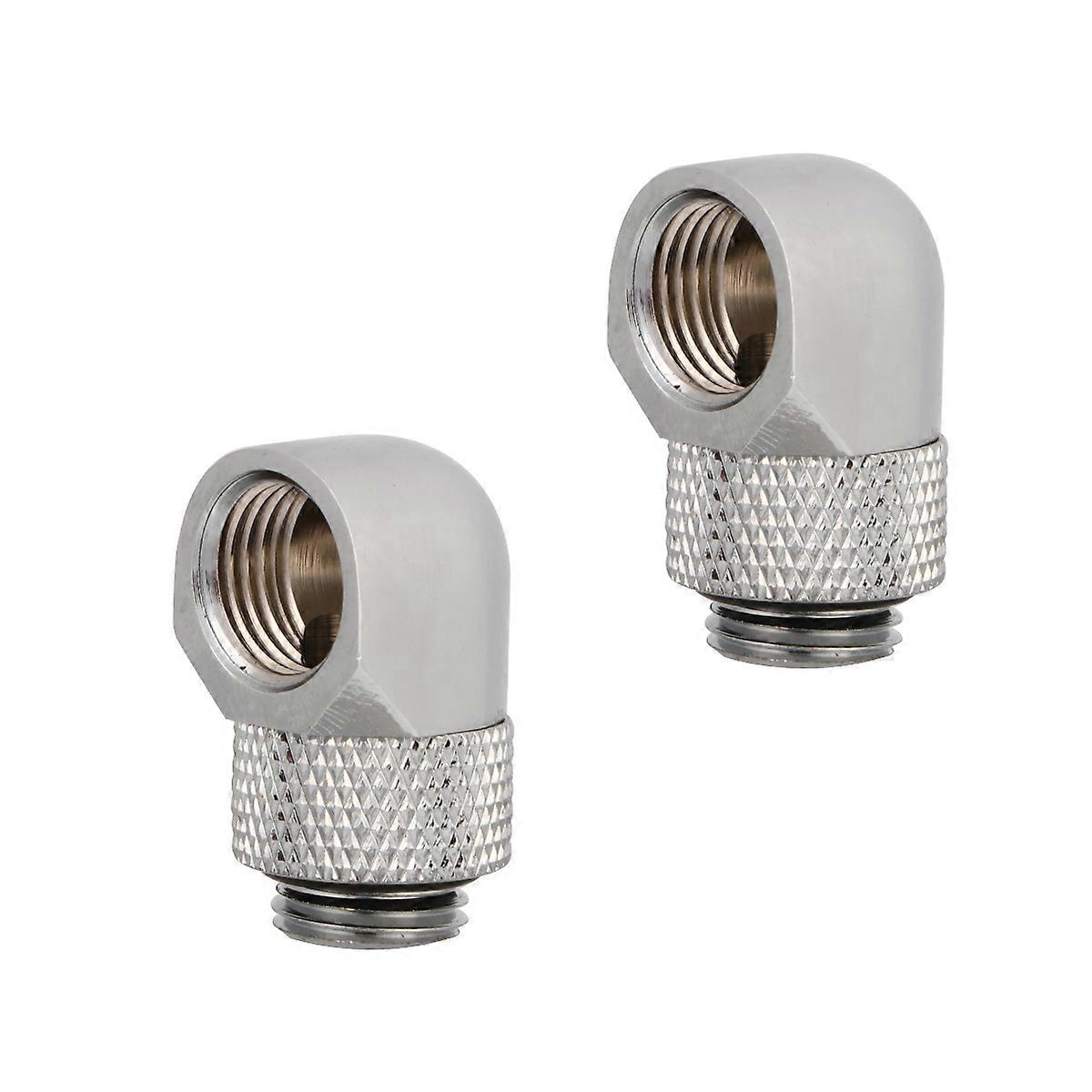 Water Pipe Connectors Brass Fitting Adapter with 8Pcs for Computer