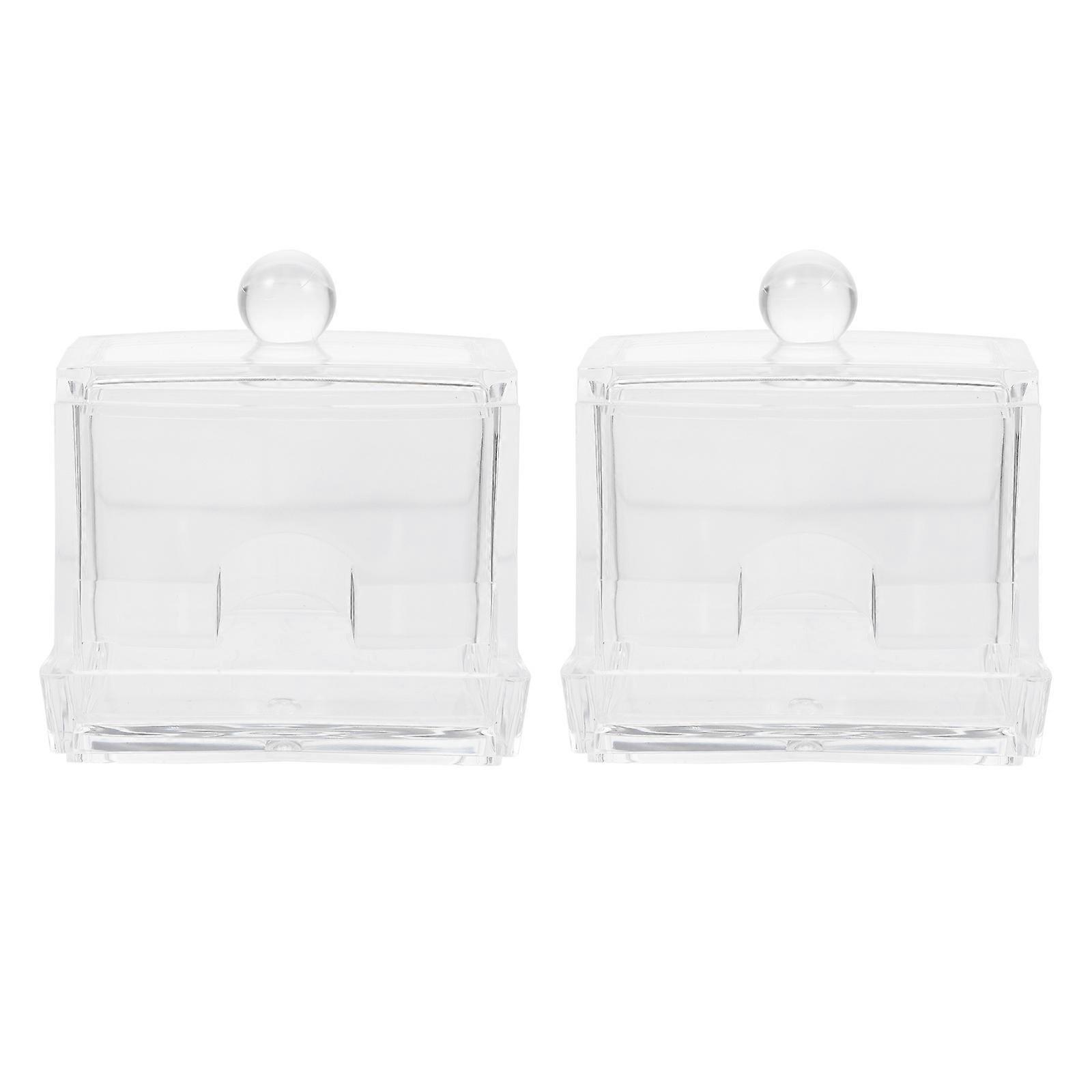 Box for Makeup Storage 6Pcs Transparent Container