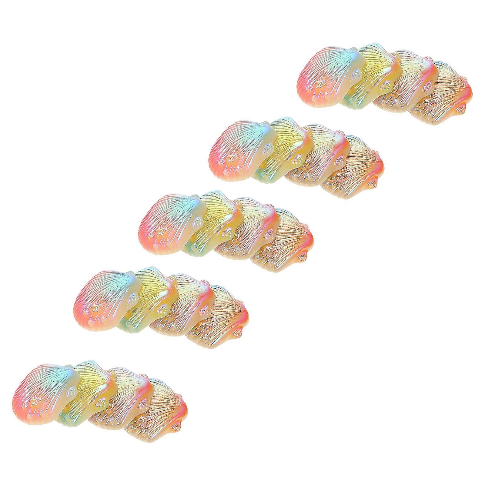 DIY Craft Phone Shell Charms Gradient Color for DIY 60Pcs Collection