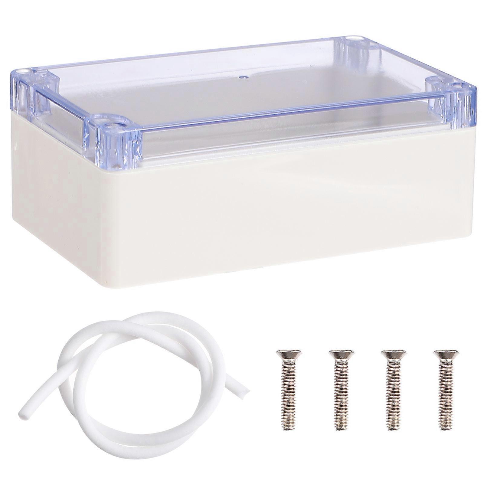 Junction Box Electrical Project Enclosure ABS Plastic for Home 2Pcs