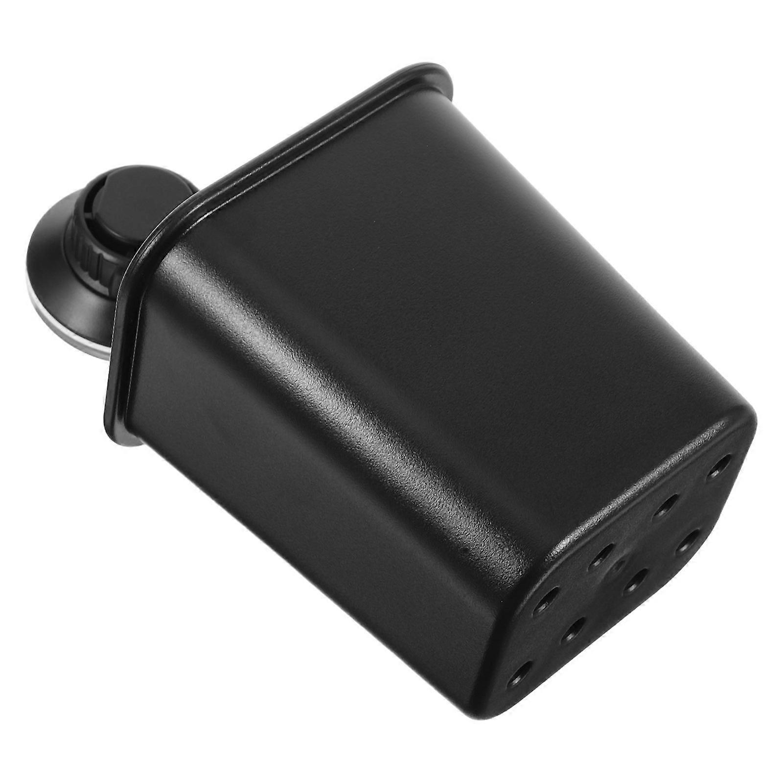 Black Suction Cup Toothbrush Stand for Bathroom Storage 1Pcs Wall Rack