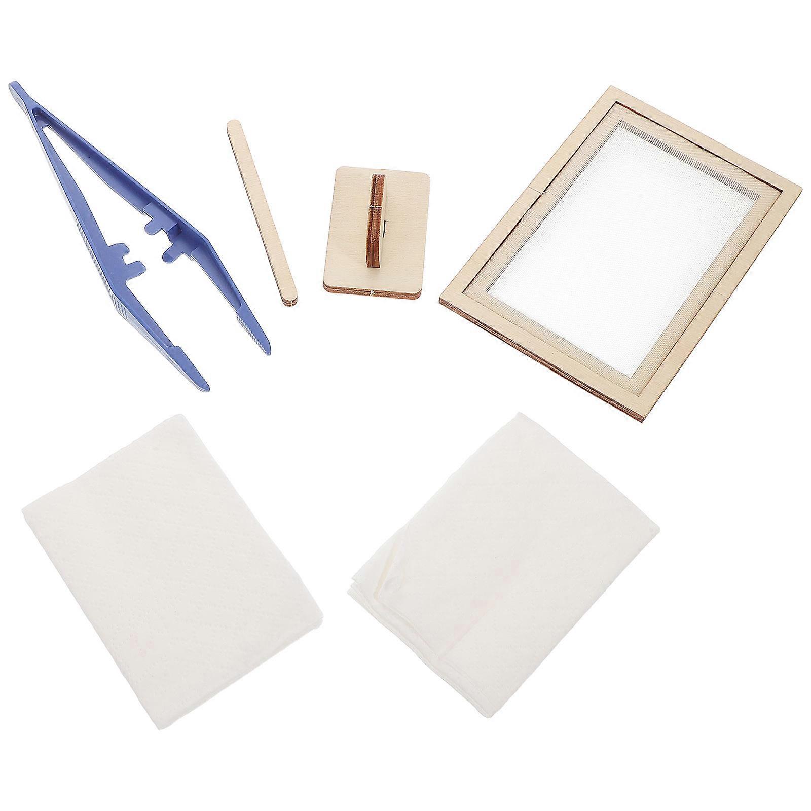 Creative Educational Paper Making Kit DIY Set 2Sets for Kids Craft