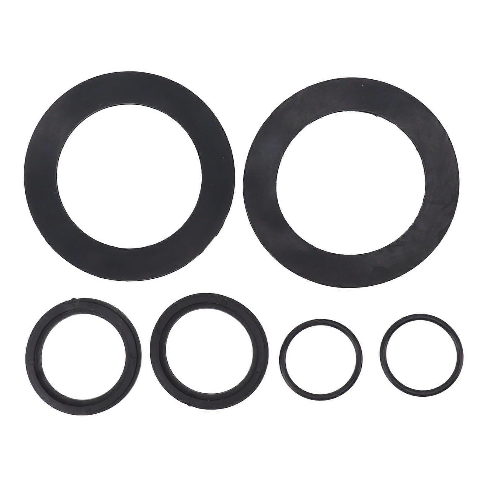 6PCS 25076RP Washer and Ring Kit Rubber Washer Replacement for Intex Pool Plunger Valves 10745 10262 10255