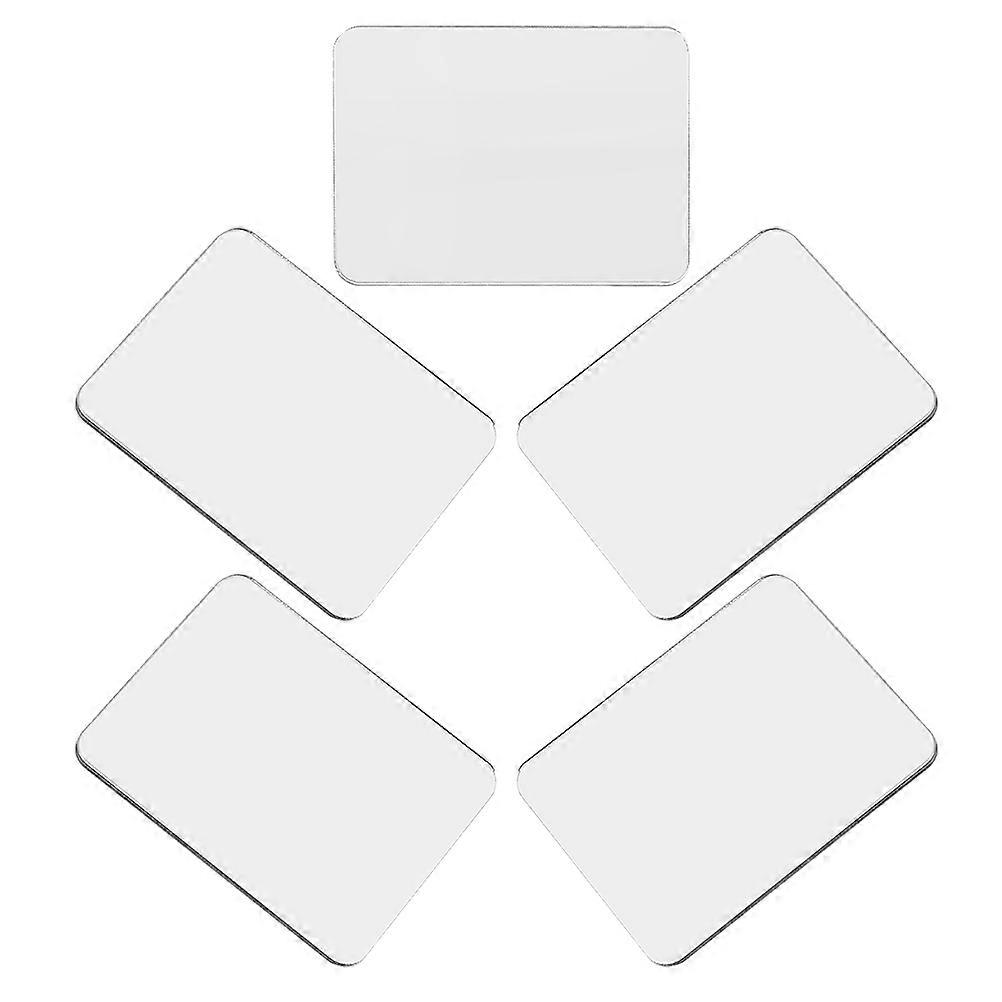 Slim Acrylic Mirror Sticker for Phone Case Makeup Mirror 10Pcs