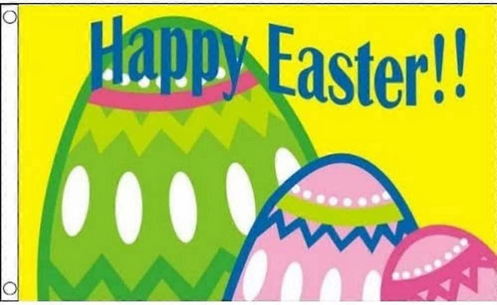 Happy Easter Flag QI 0214