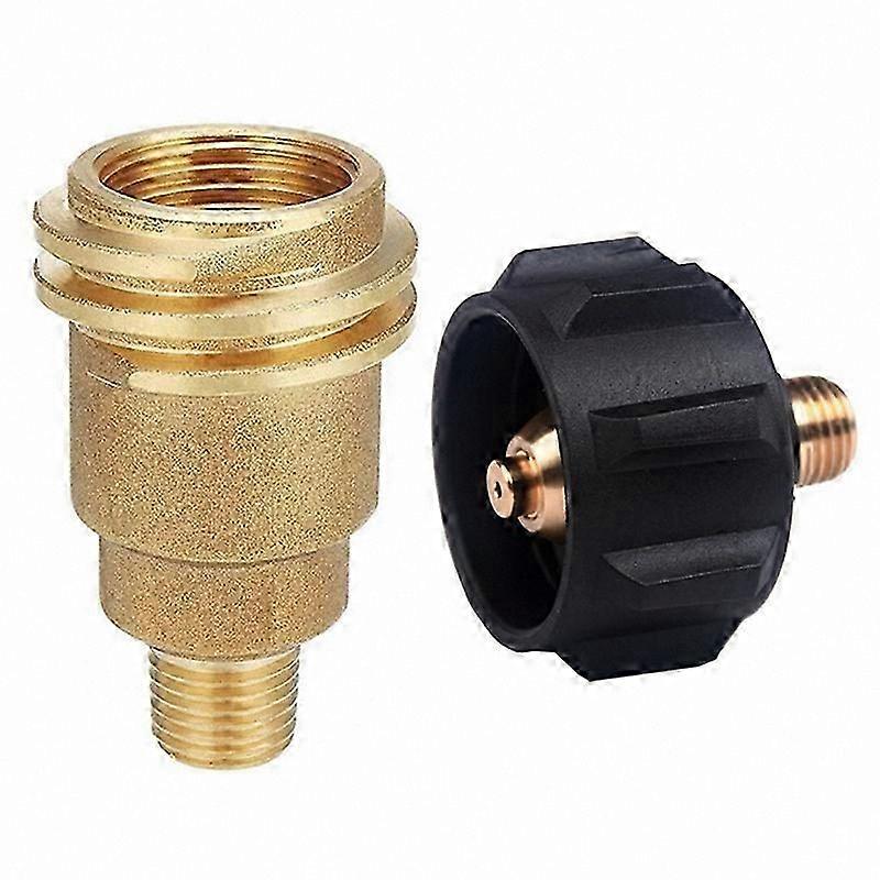 Propane Adapter with Gas Regulator Valve Fitting 5042 Male Connection