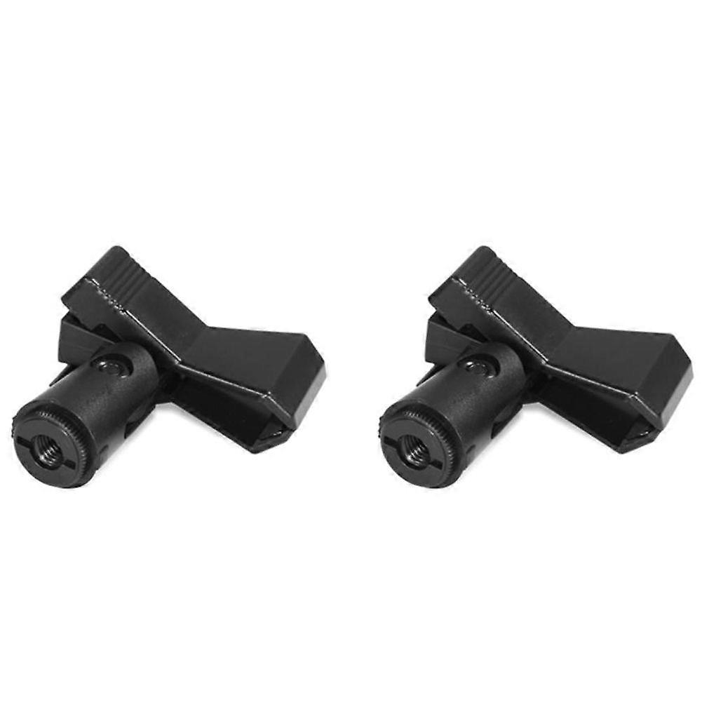 Wäscheklammer-Stil Mikrofonständer Musikinstrument - 2er-Pack