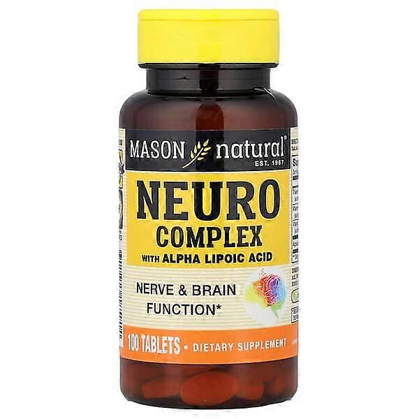 Mason Natural, Neuro Complex with Alpha Lipoic Acid, 100 Tablets