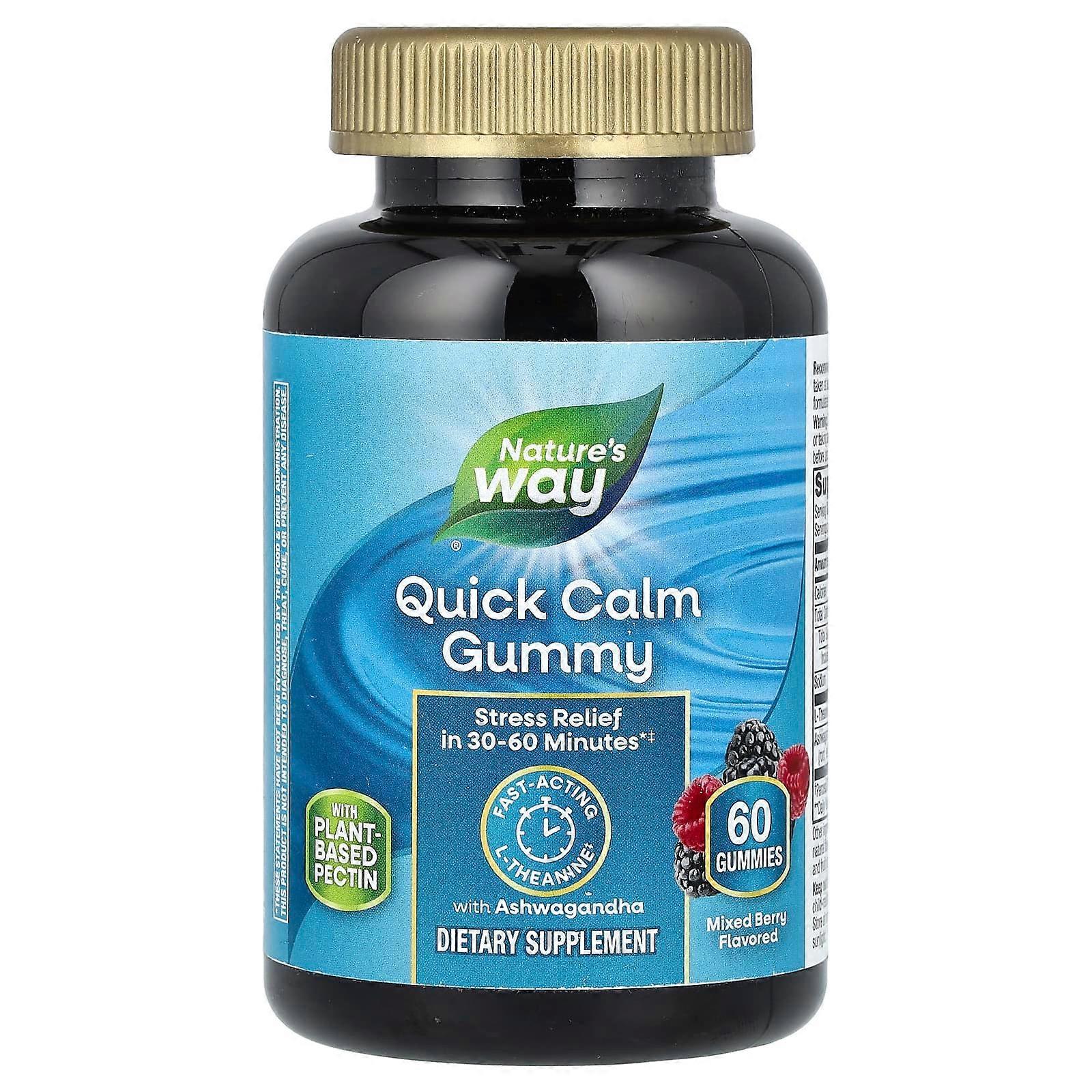 Quick Calm Gummy, Mixed Berry, 60 Gummies