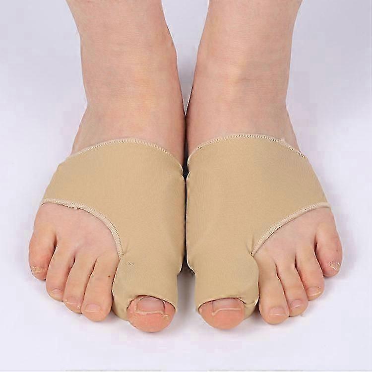 Hallux valgus corrective support / toe spreader 1 pair Beige