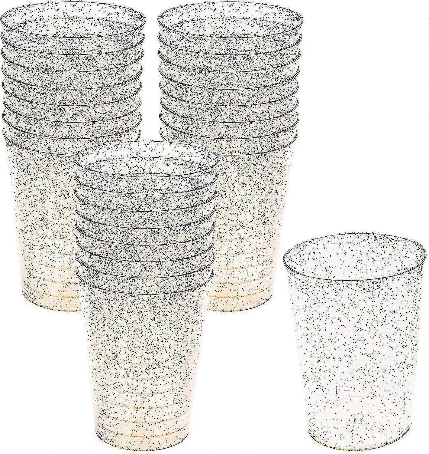 50 Premium Multipurpose Plastic Cups - 360ml