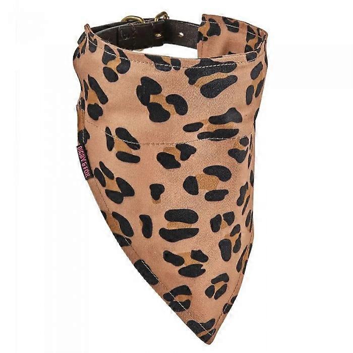 Digby & Fox Leopard Print Dog Bandana