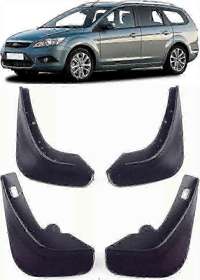 4X Front & Rear Splash Guards Mud Flaps For 2005-2011 Ford Focus MK2 II Estate miao4