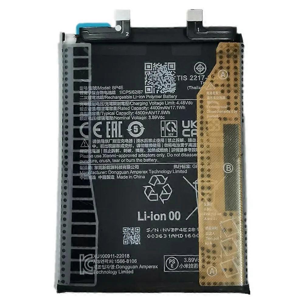 Compatible For Xiaomi 13 Lite / Civi 2 5G 3.89V 4400mAh Li-Polymer Battery Assembly Part (Without Logo) (Encode: BP4E)