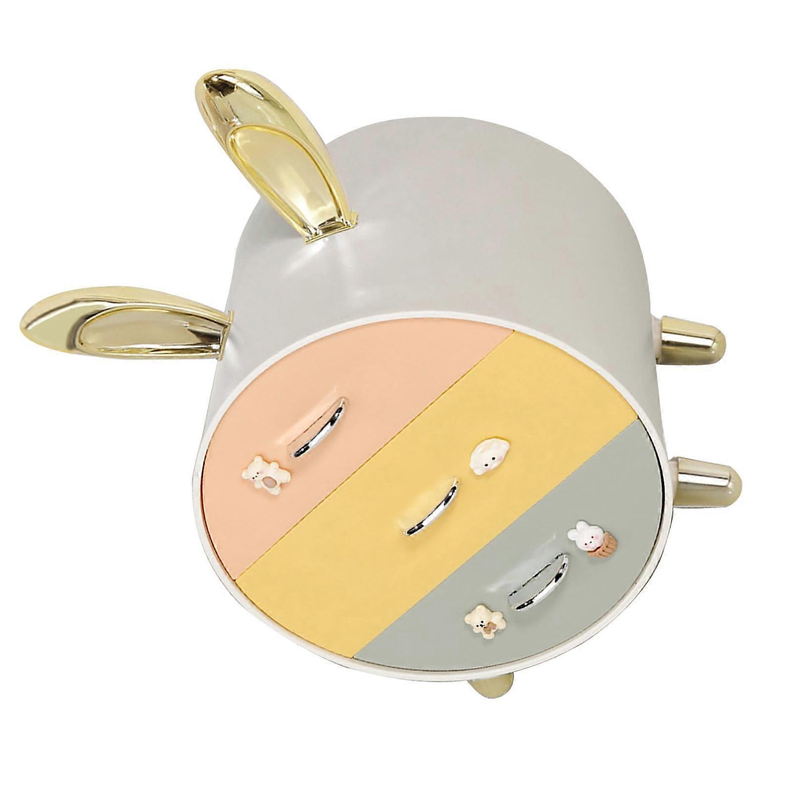 Desktop Storage Rack With Pull Out Drawers Multilayer Cosmetics Organizer Rainbow Color Model 5 Small Item Organization