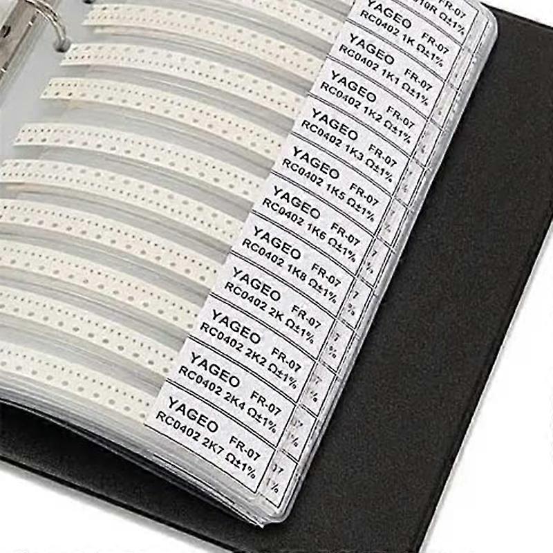 8500PCS 0402 SMD Resistor Sample Book 1% Resistor Kit