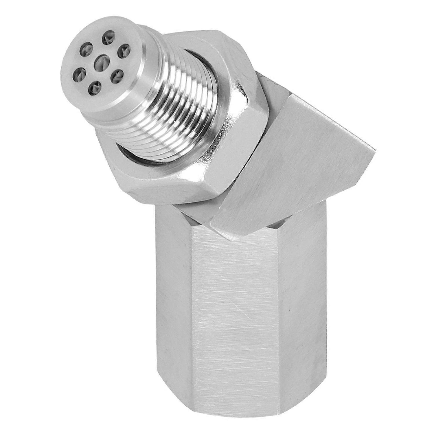 45° Oxygen Sensor Extender Spacer M18x1.5 Thread Adapter Catalytic Converter Fix CEL