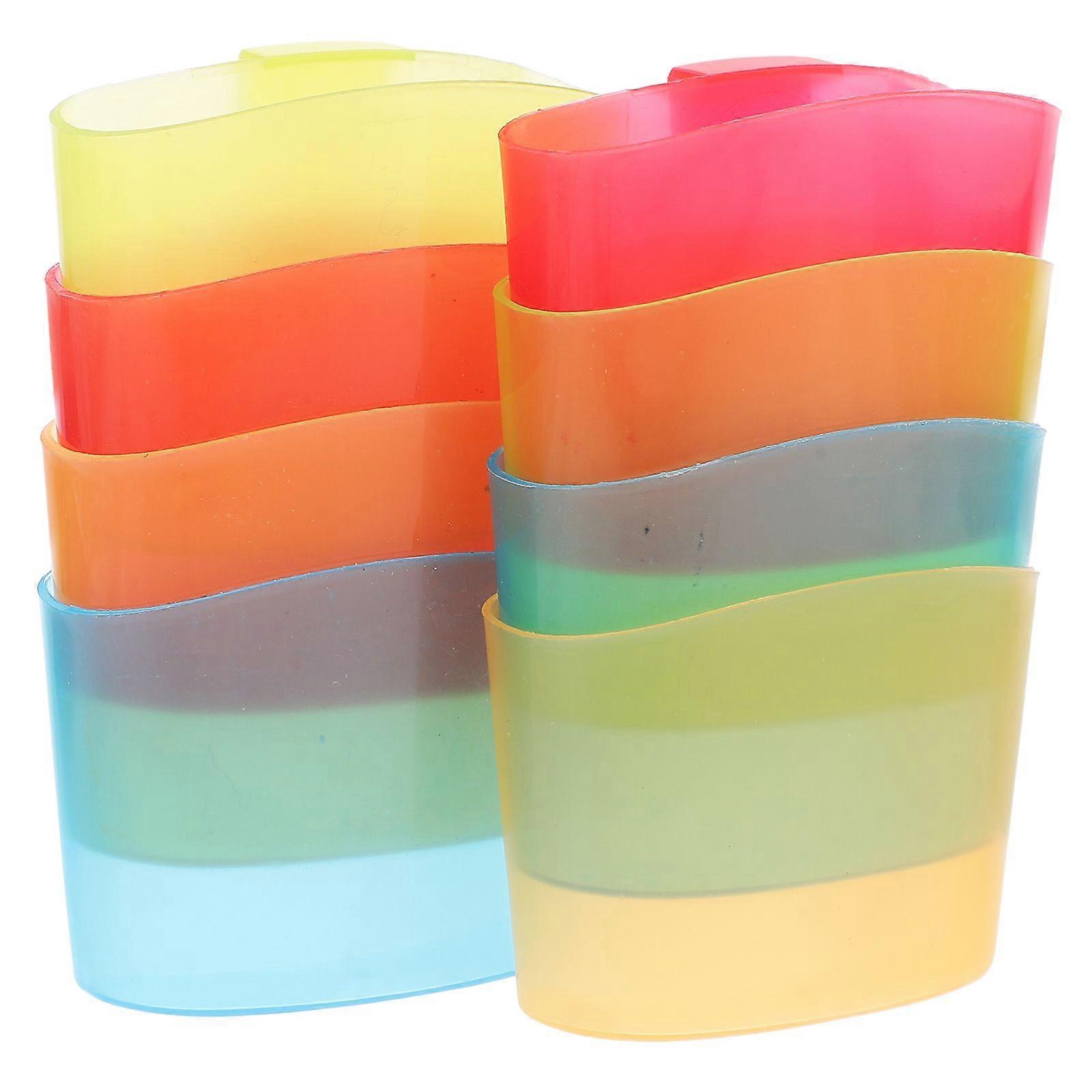 ティーバッグホルダークッキーホルダービスケットホルダーカップマグカップ用8pcsフック