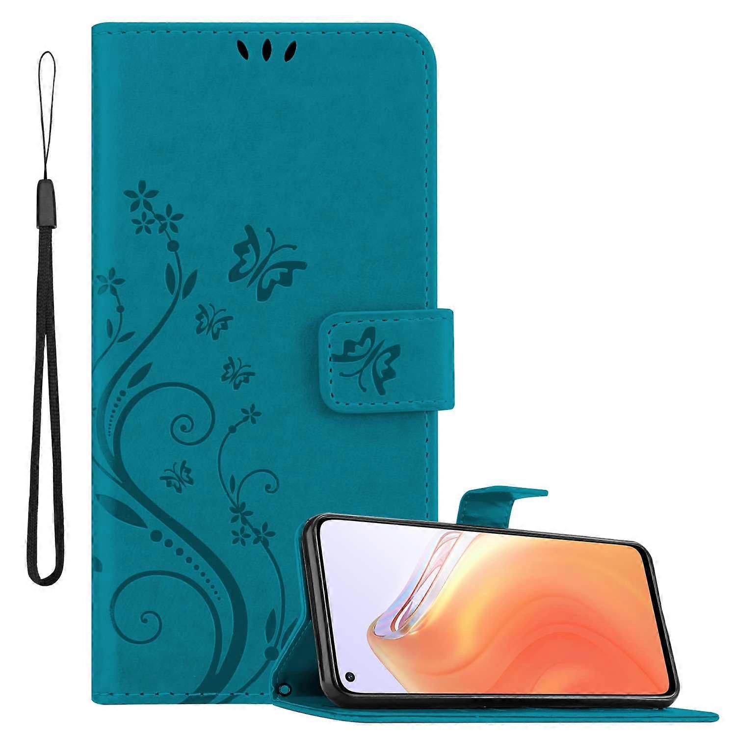 Xiaomi Mi 10T / Mi 10T PRO Προστατευτική θήκη - με floral μοτίβο και υποδοχή κάρτας