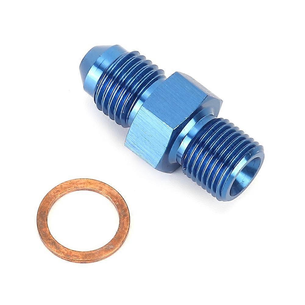 AN-4 (4AN) to M11x1.0 1mm Restrictor Oil Feed Adapter Connector for Garrett Turbo
