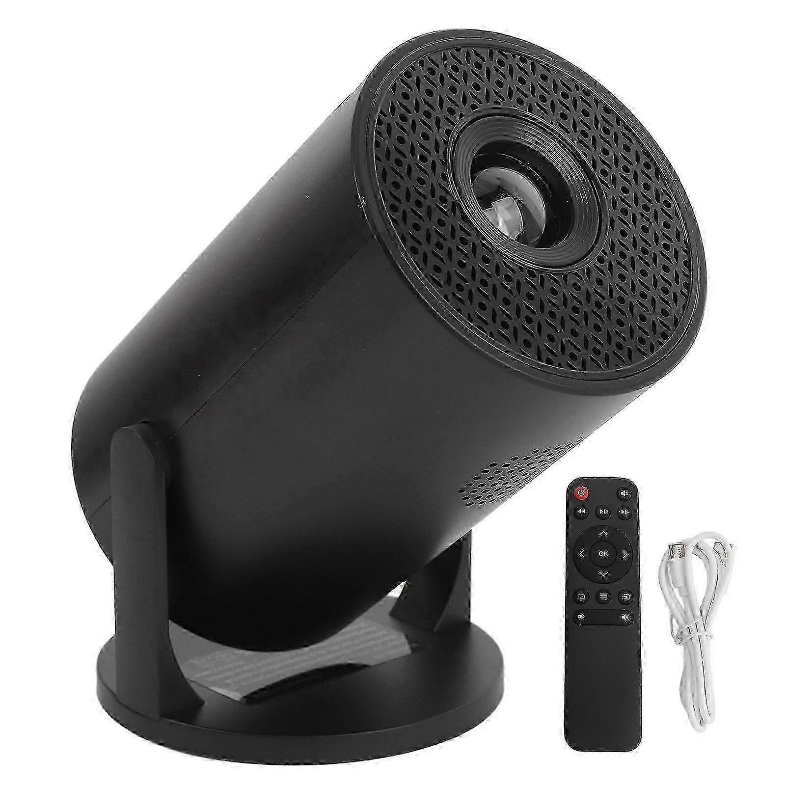 Portable Projector with Bluetooth Wireless Fidelity 1080P 270 Degree Adjustable USB TV Sticks Video Movie Projector for Android Laptop