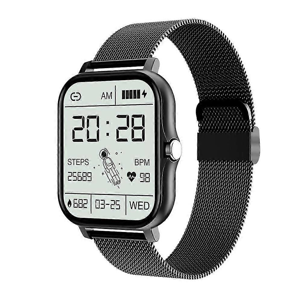 Yeni Akıllı Saat Çift İzle 1.69 inç Ekran Nabız Bluetooth Çağrı Ip67 Su Geçirmez Bluetooth Çağrı