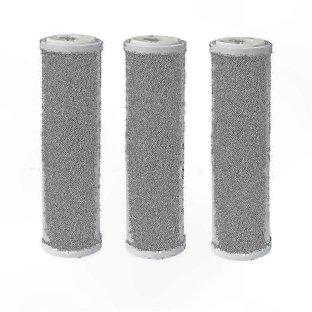 3pcs 10" CTO Carbon Block Water Filter Cartridges for Pure Drinking Water