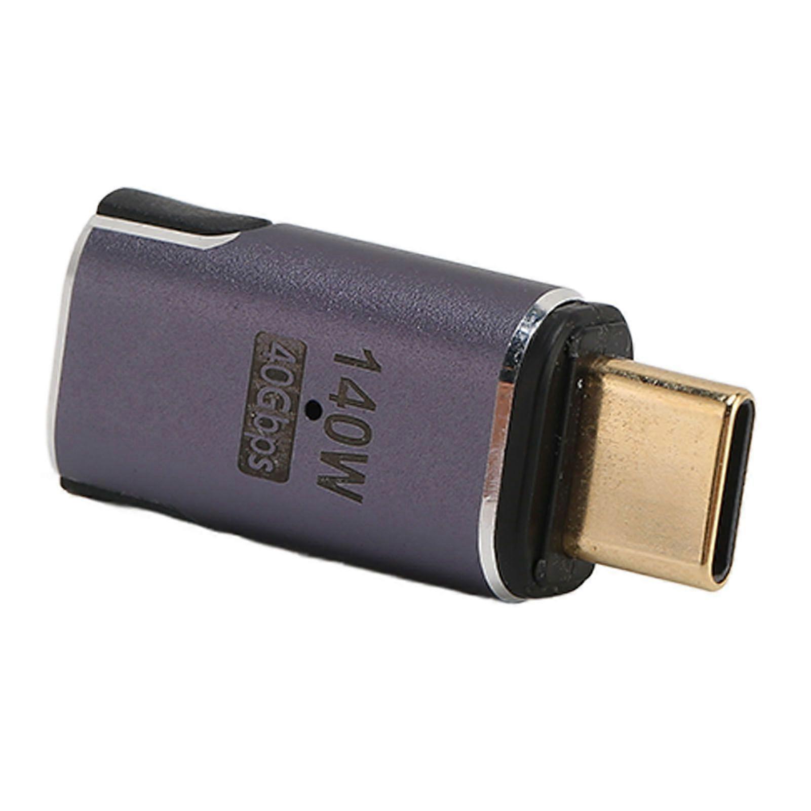 Type C Magnetic Adapter 140W Fast Charging 8K 40Gbps Transmission 24 Pin Straight Magnetic AdapterSH