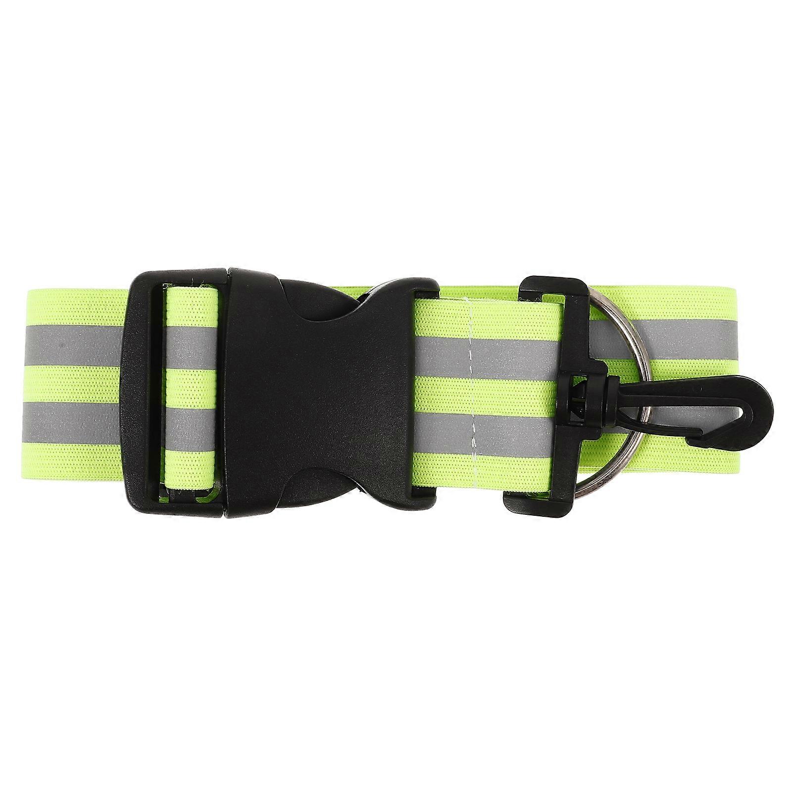 Running Belt Reflective with Elastic Strap for Night Running Gear