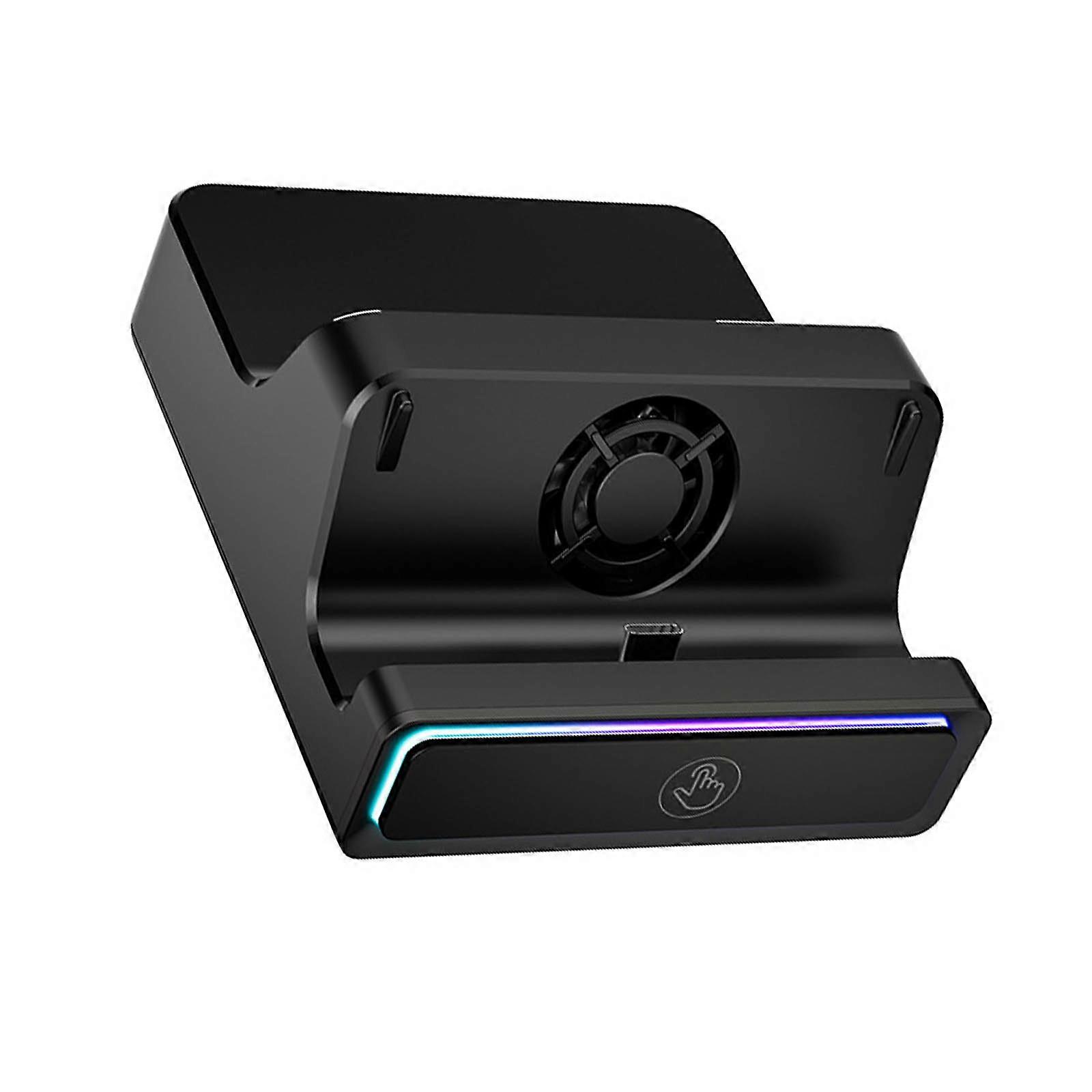 Plugs Play Gaming Dock 3 Port Expansion Heat Dissipation for Game Consoles Docking Station Lightweighted Multicolor