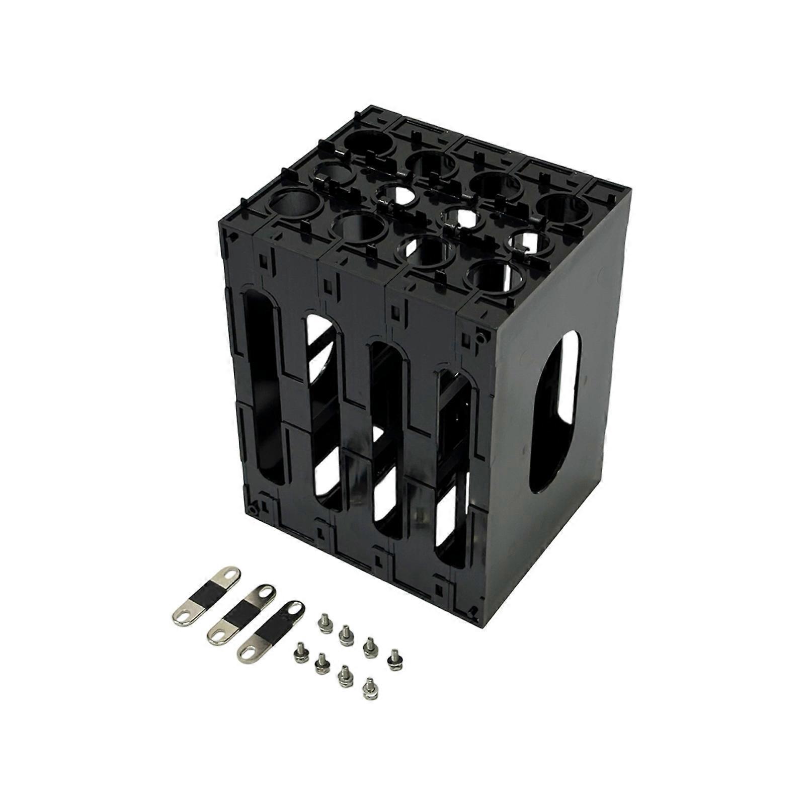 Flame Retardant Battery Cell Mounting Mount ABS PC Incombustible Material For Secure Stable Battery Assembly In Electronics Multicolor
