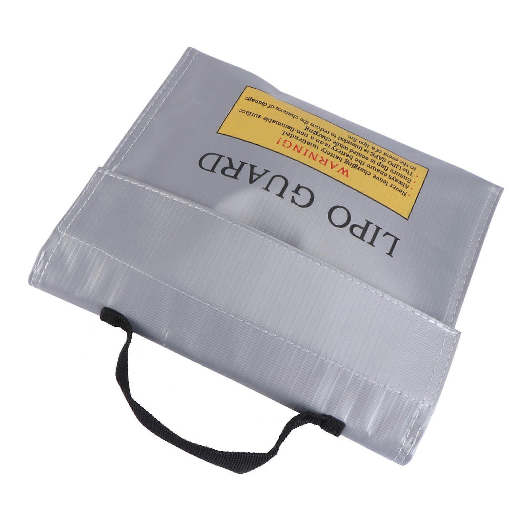 Fireproof Battery Safety Bag with Heat Resistant Pouch for RC Drone Charging and Storage