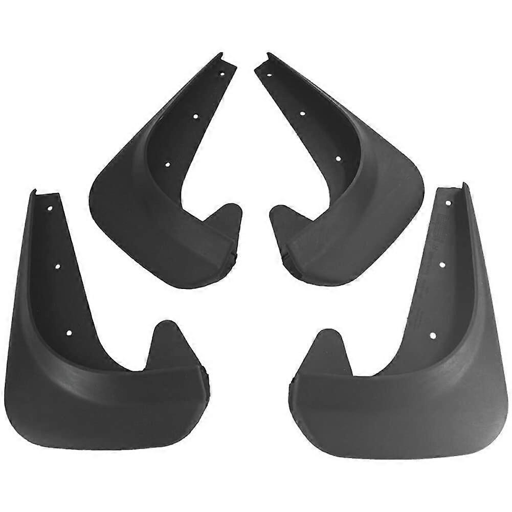 Universal Car Mudguard Set Front and Rear Mudflaps with Screws 4pcs for SUV Truck