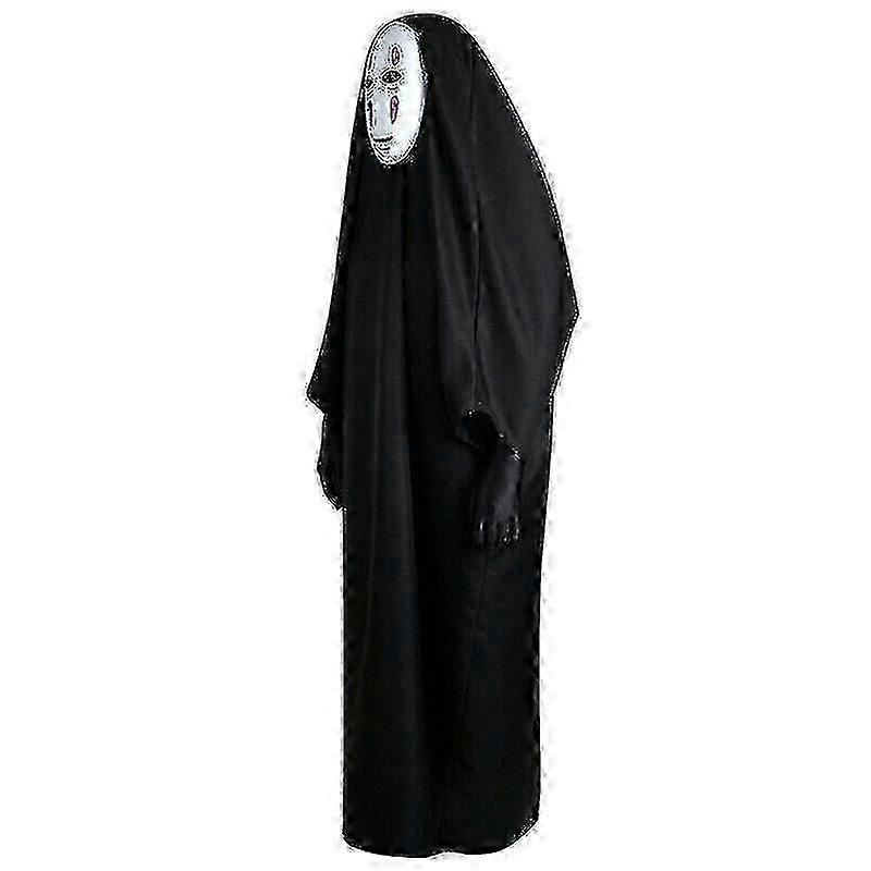 אין פנים איש קוספליי תחפושת מסכת כפפות ללא פנים סט