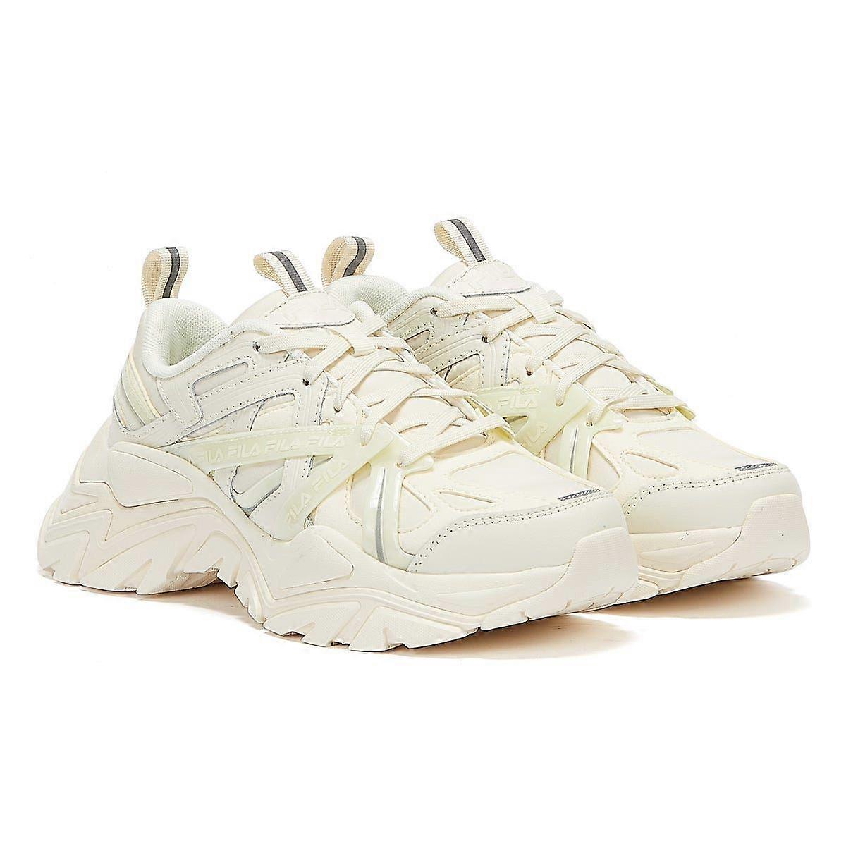 FILA Interation Whisper Womens Off White Trainers