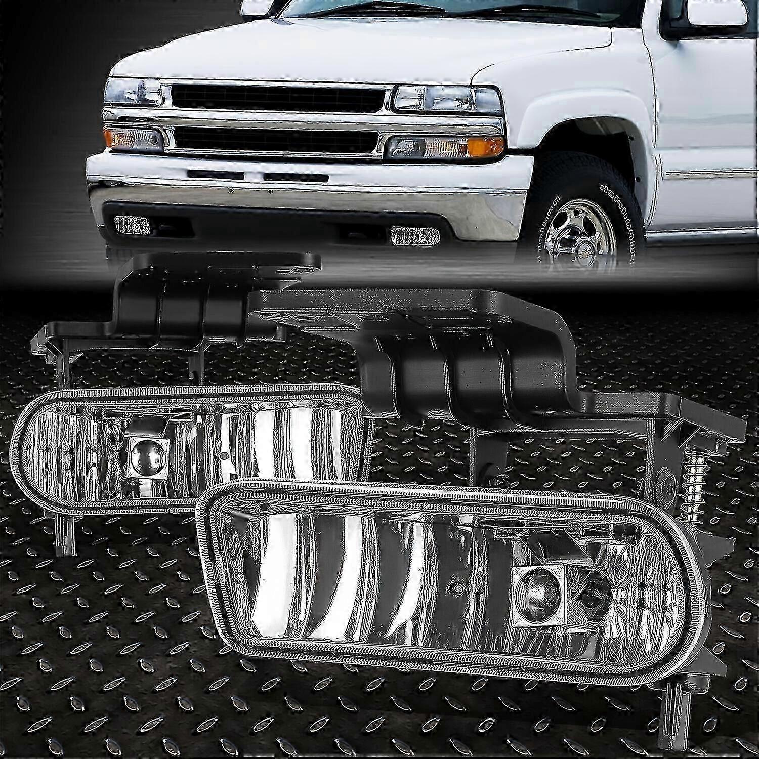 Fog light pair for Suburban 2000-2006 - front bumper lamp set