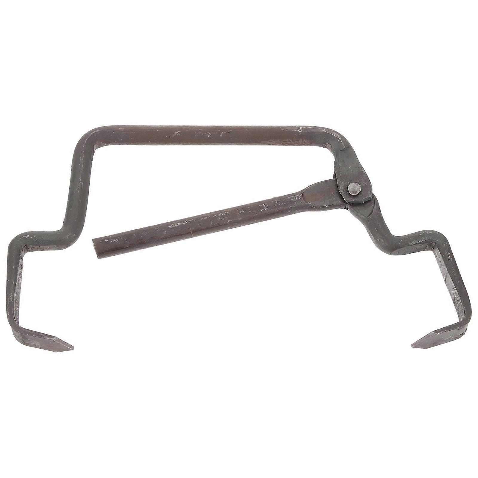 Industrial Ice Statue Lifter Ice Tow Bar Reusable Ice Tong Ice Blocks Tow Bar Ice Blocks Moving Tool