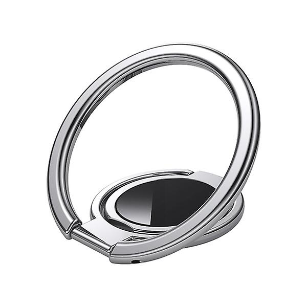 إصبع خاتم حامل حامل قبضة 360 الدورية للهاتف المحمول سيارة المغناطيسي جبل الهاتف الخلفي ملصق وسادة عالمية قابلة للطي قوس