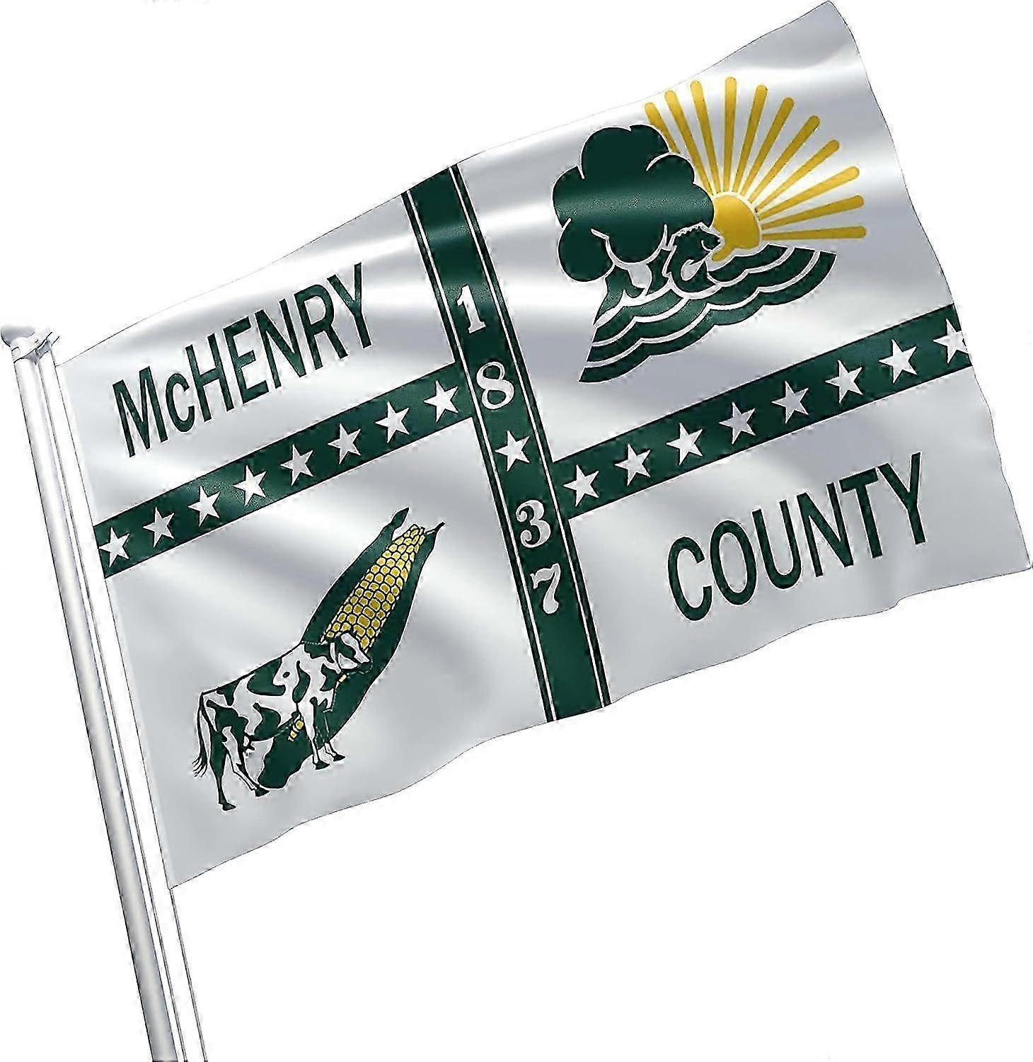 McHenry County Illinois Flag Mode A-1864