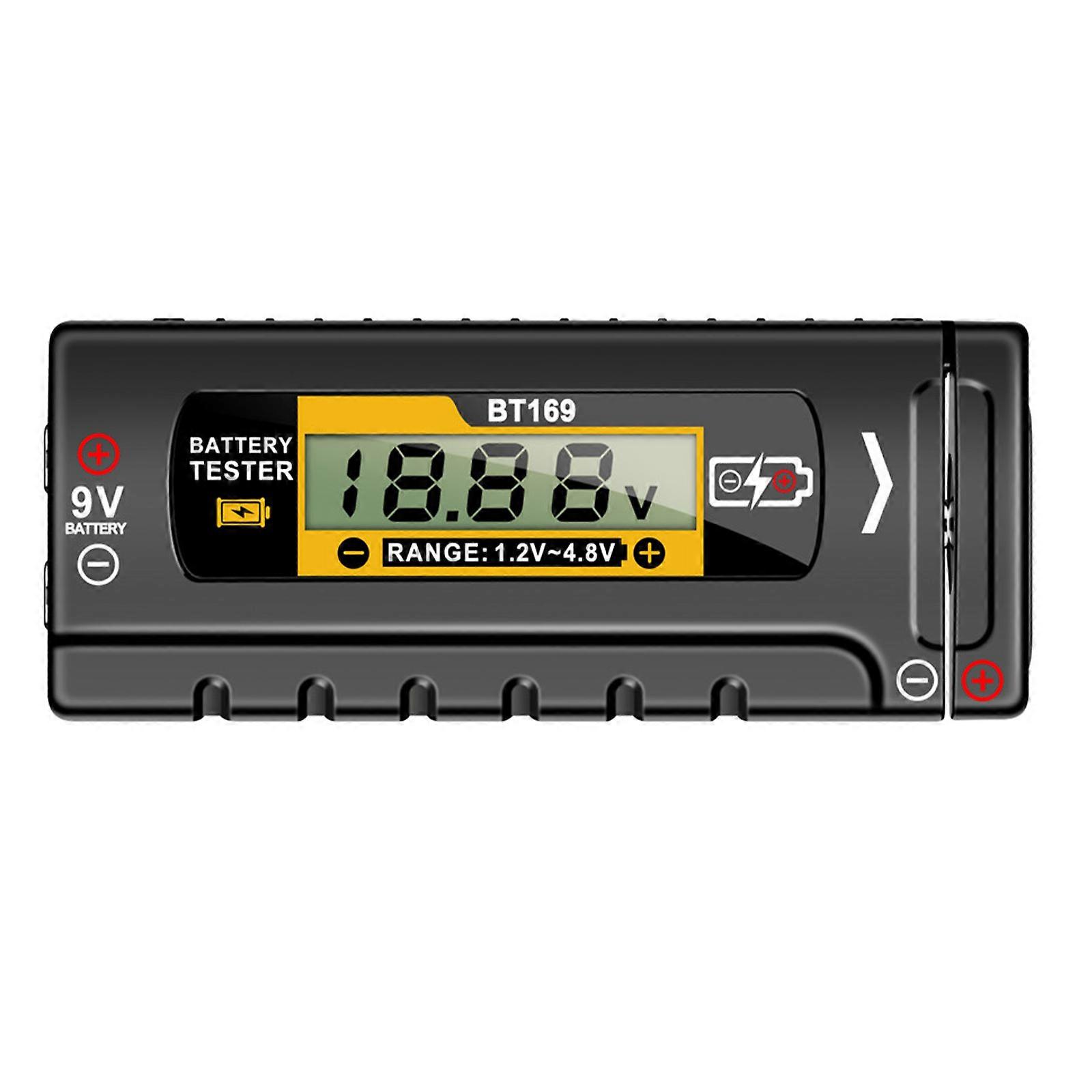 Precise Battery Capacity Meter, Digital Display for Accurate Power Measurement, Essential Tool Suitable for Electronics Multicolor
