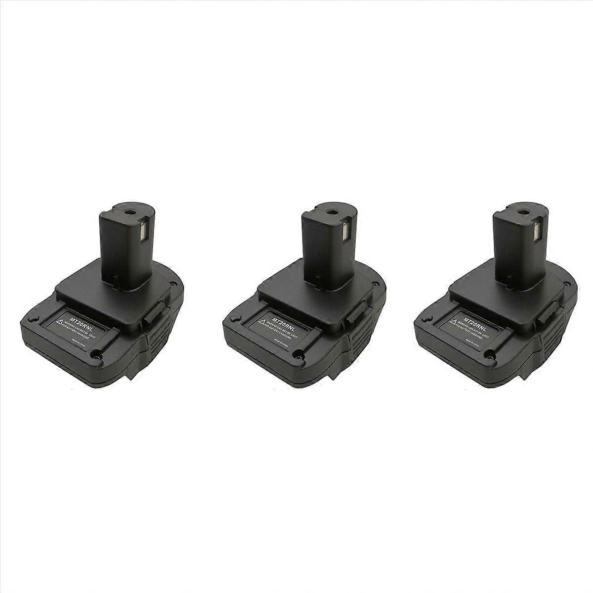 3X Battery Adapter MT20RNL for 18V Battery Convert to for Roybi 18V Tool Use,Convert for to 18V