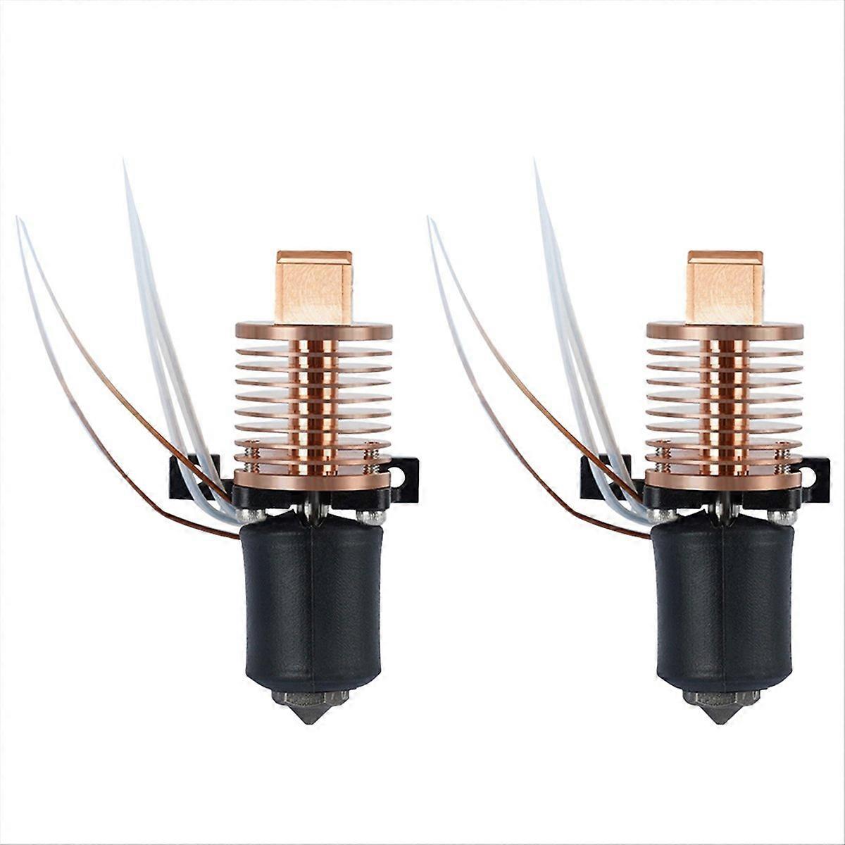 For Bambu Lab P1P Hotend Nozzle Circular Copper Material Radiator