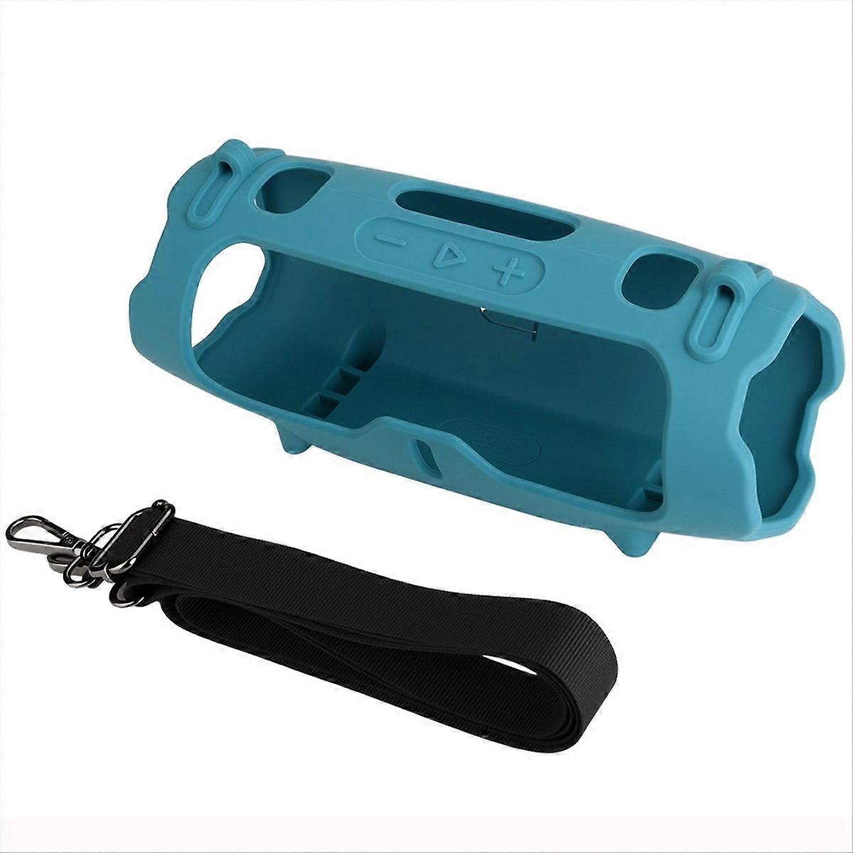  Silicone Cover Case for Charge 6 Bluetooth Speaker, Blue