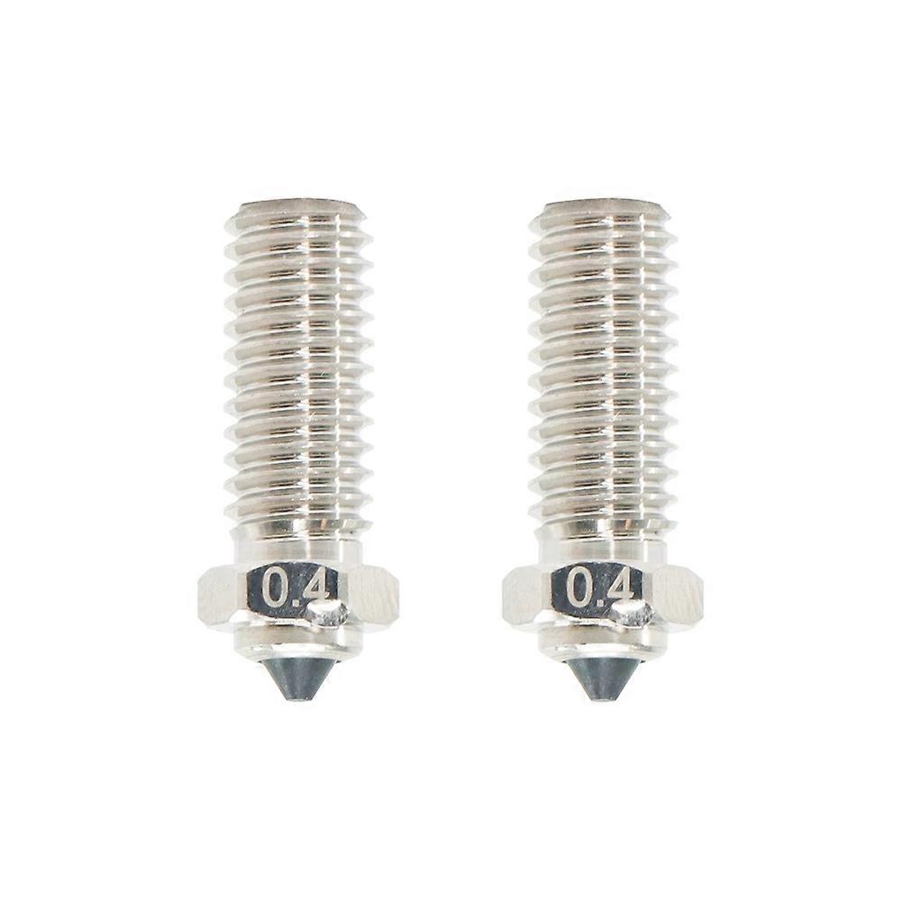 2pcs Bimetal Nozzles for QIDI TECH Q1-Pro/X-Max 3/X-Plus 3/X-Smart 3 3D Printer