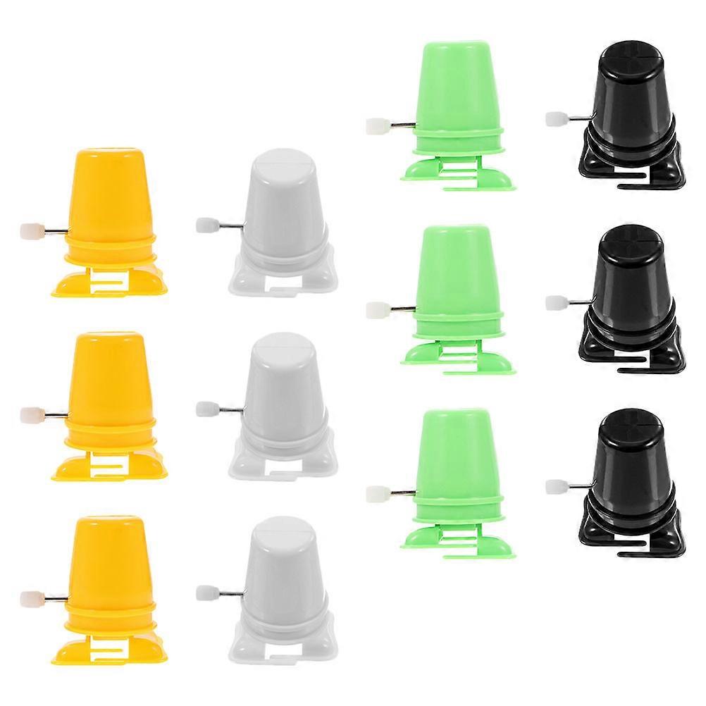 12pcs Legged Robots Replacement Movements Walking Clockwork Robots Toy Mechanism Movements