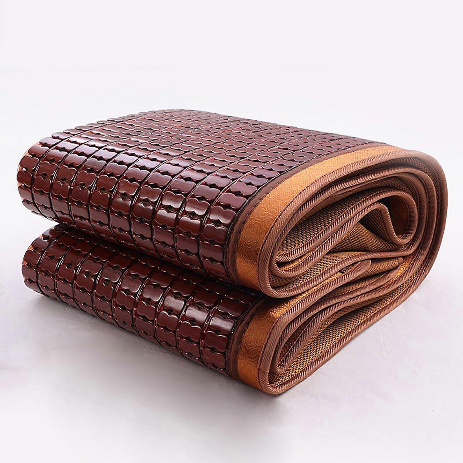 Bamboo Cooling Mattress with Foldable Carbonized Design for Summer Bedroom Dorm 0.9m x 1.9m