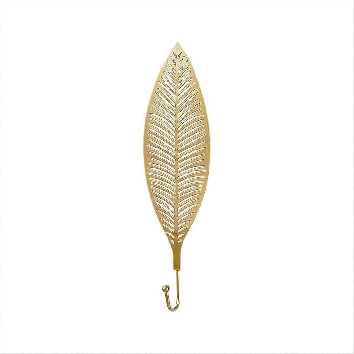 Vintage Metal Leaf Hook Towel Hat Storage Racks Style 3