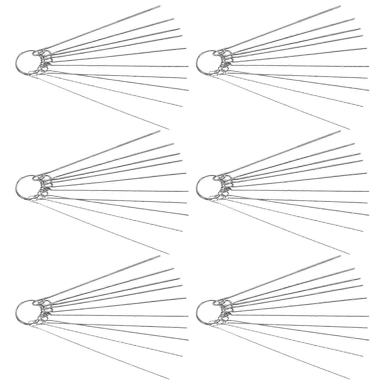 Welding Nozzle Tip Cleaner Set for Torch Tip with 6Pcs Stainless Steel Needles