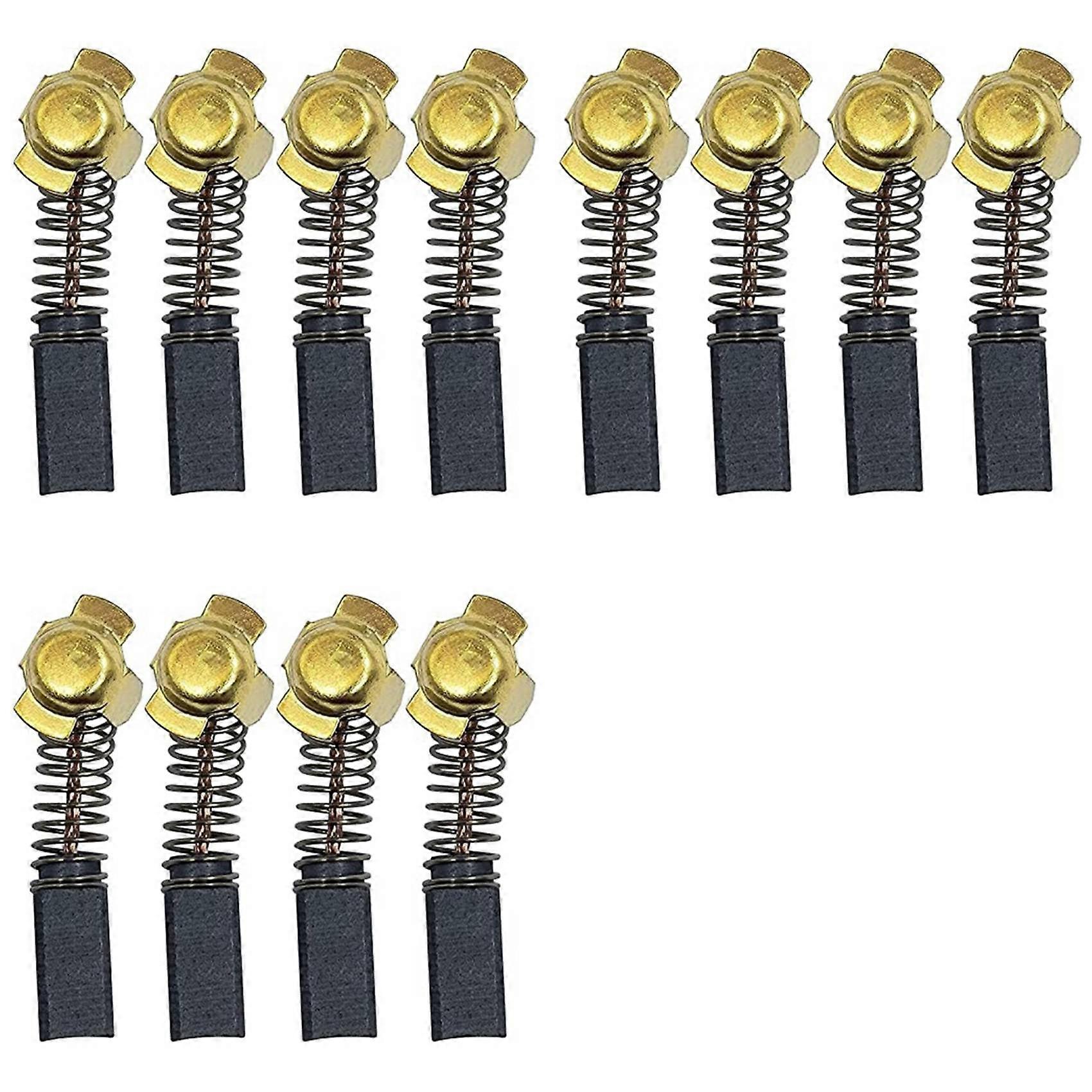 Carbon Brushes Suitable for Dewalt DWP849 DWP849X DWP849X-BR DWP849X-B3 Polisher (12 Pack)